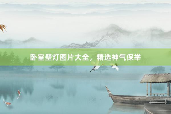 卧室壁灯图片大全，精选神气保举